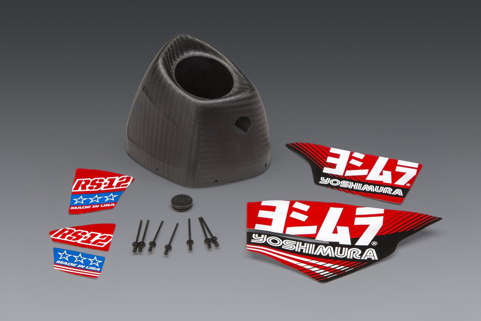 YM1-CFR-K-1.jpg Yoshimura RS-12 REPLACEMENT END CAP KIT - Image 1