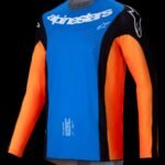 Alpinestars Jersey Techstar Melt Orange/Blue 2XL