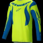 Alpinestars Jersey Fluid Haul Yellow Fluo/Blue L