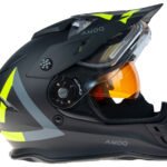 AMOQ Adaptor Electric visor Helmet Black/Yellow 2XL