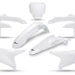 UFO Plastic kit 5-parts White 046 YZ450F 23-