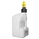 Tuff Jug Can 20L White w/ Yellow Ripper Cap