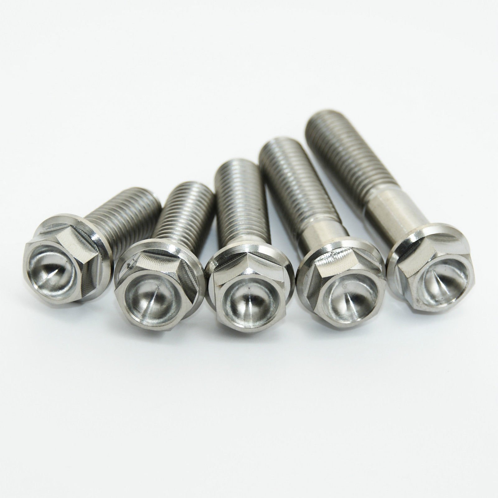 STIM8.jpg Scar 4 x Titanium hex head flange bolt M8 x 30 - titanium Gr5-Ti - Image 1