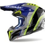 Airoh Helmet Aviator 3 Hima Blue Gloss XS