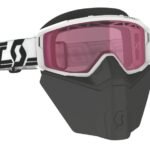 Scott Goggle Primal Safari Facemask white/black rose