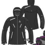 AMOQ Orbit W's Jacket Black/White