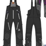 AMOQ Orbit W's Pants Black/White