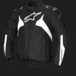Alpinestars Jacket T-Jaws v4 Waterproof Black/White XL