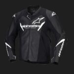 Alpinestars Leather Jacket Faster v3 Black/White 56