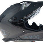 AMOQ Recoil Electric visor Carbon ADV helmet Blackout 2XL