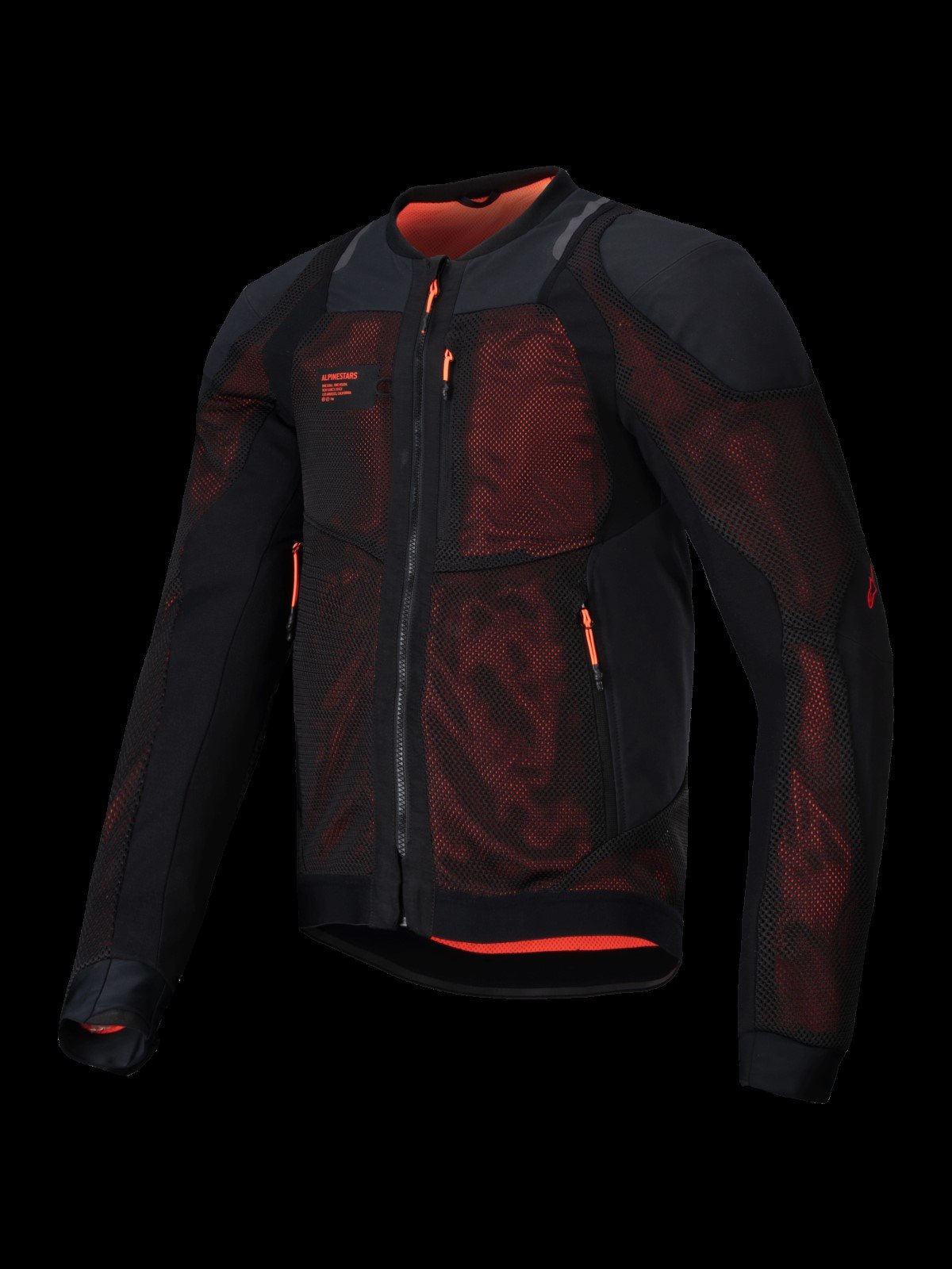 692-3301125-1030.jpg Alpinestars Jacket Troop-Air Pro Black/Red Fluo XXL - Image 1