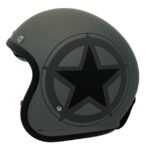 APEX Helmet JI100 Star matt black/grey XXL