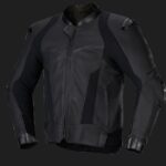 Alpinestars Leather Jacket Missile v3 Black/Black