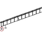 Bronco Protection plate short for flail mower 77-12490