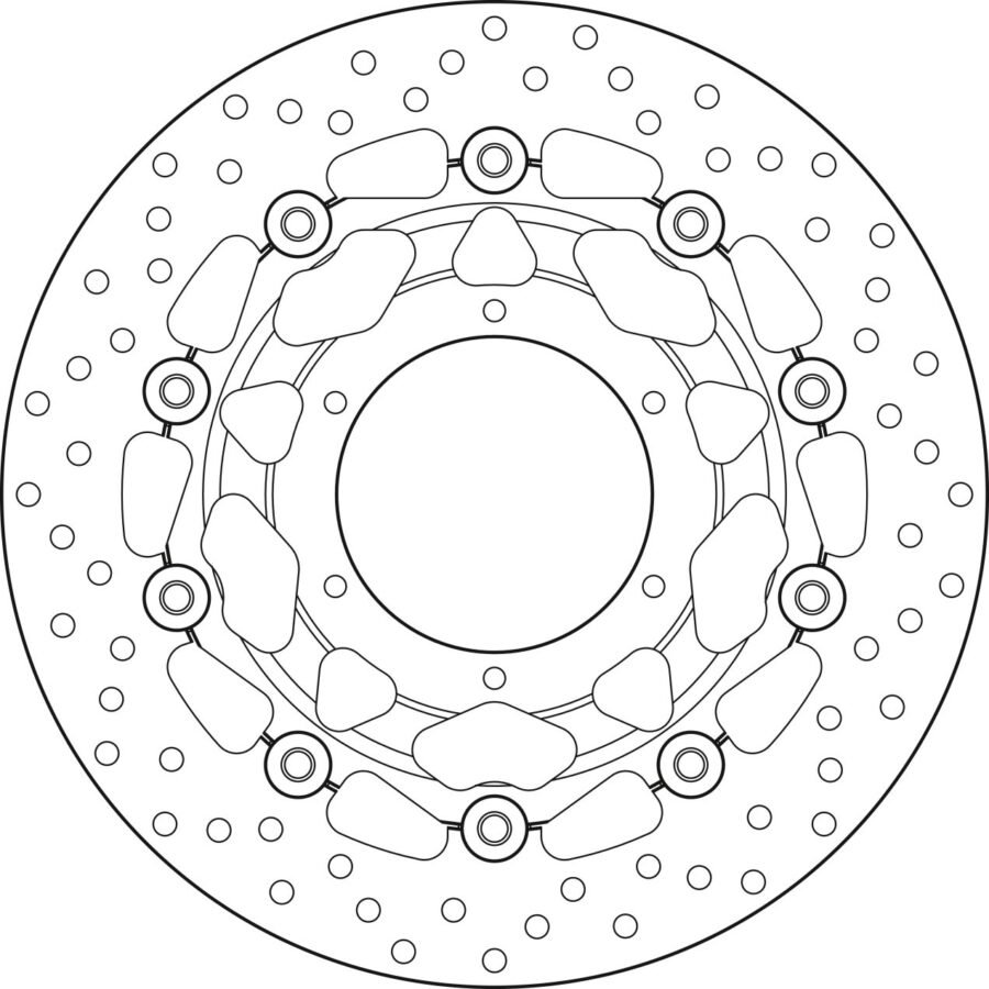 Brembo Serie Oro brakedisc floating