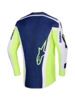 Alpinestars Jersey Racer Air Riway Gray/Fluo Yellow/Blue XXL - Image 2