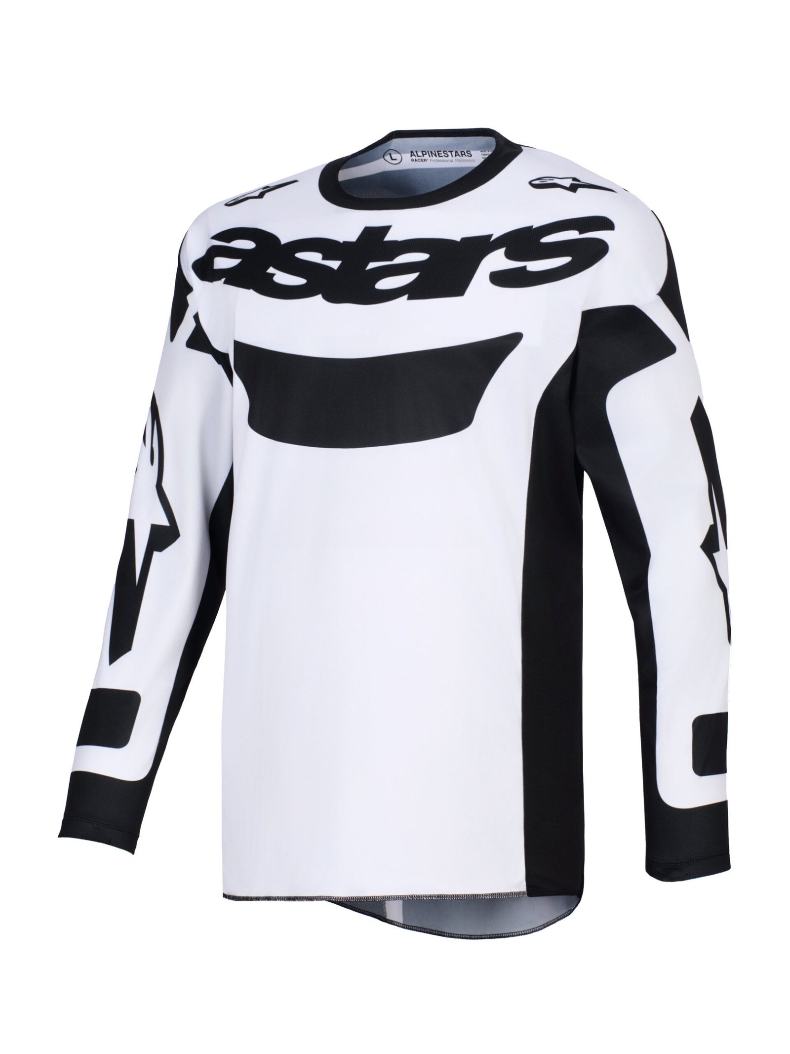 3760326-21.jpg Alpinestars Jersey Racer Riway White/Black XXL - Image 1