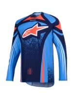 Alpinestars Jersey Techstar Nomur Navy/Orange/UCLA Blue XXL