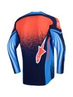 Alpinestars Jersey Techstar Nomur Navy/Orange/UCLA Blue XXL - Image 2