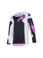 Alpinestars Jersey Youth Fluid Grid Black/Gray/Purple M