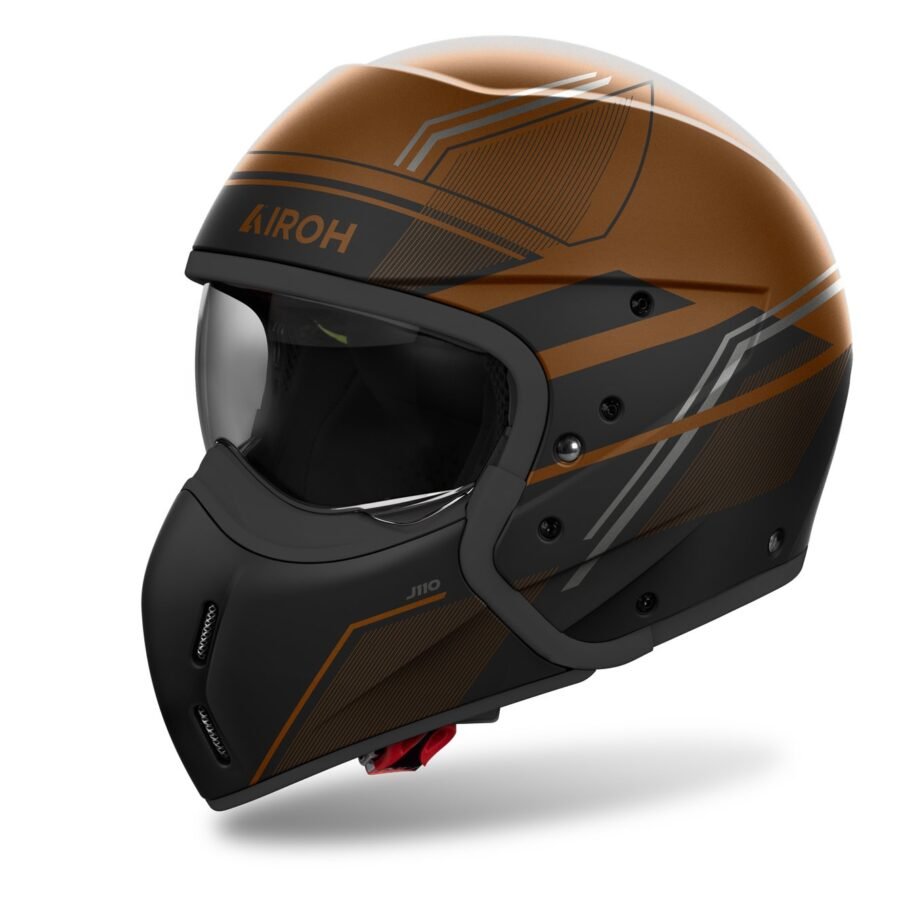 Airoh Helmet J 110 Slim Bronze Matt XXL