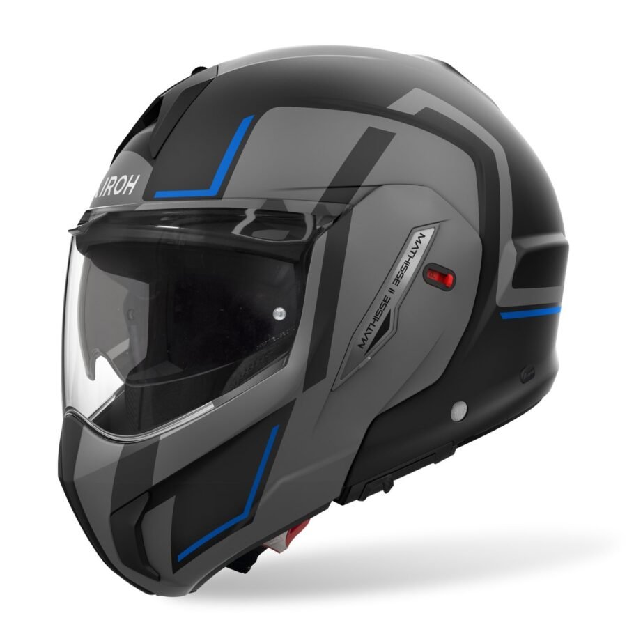 Airoh Helmet Mathisse II Genius Blue Matt