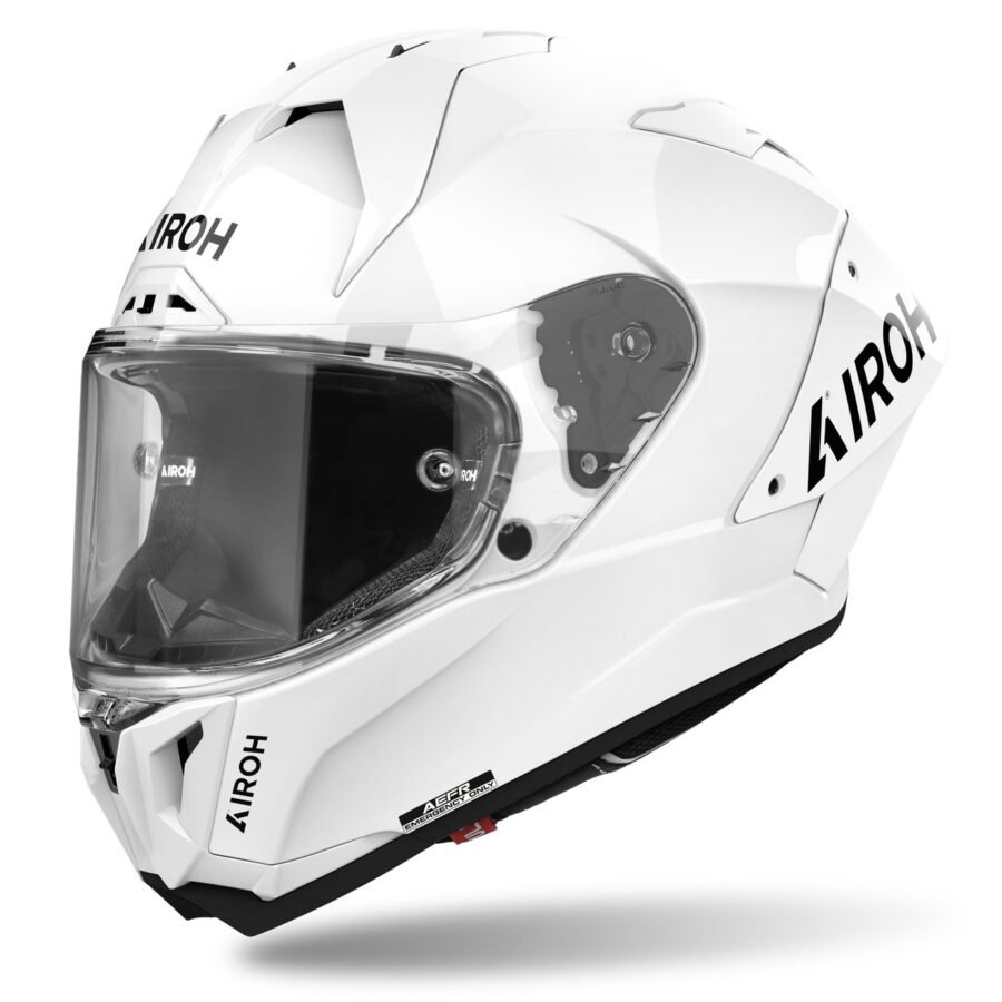 Airoh Helmet GP 800 Fim Racing 1 White Gloss