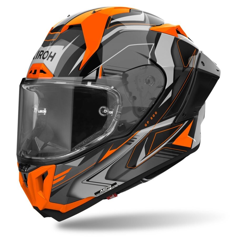 Airoh Helmet GP 800 Must Orange Gloss