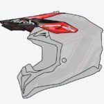Airoh Aviator 3 Peak League red gloss