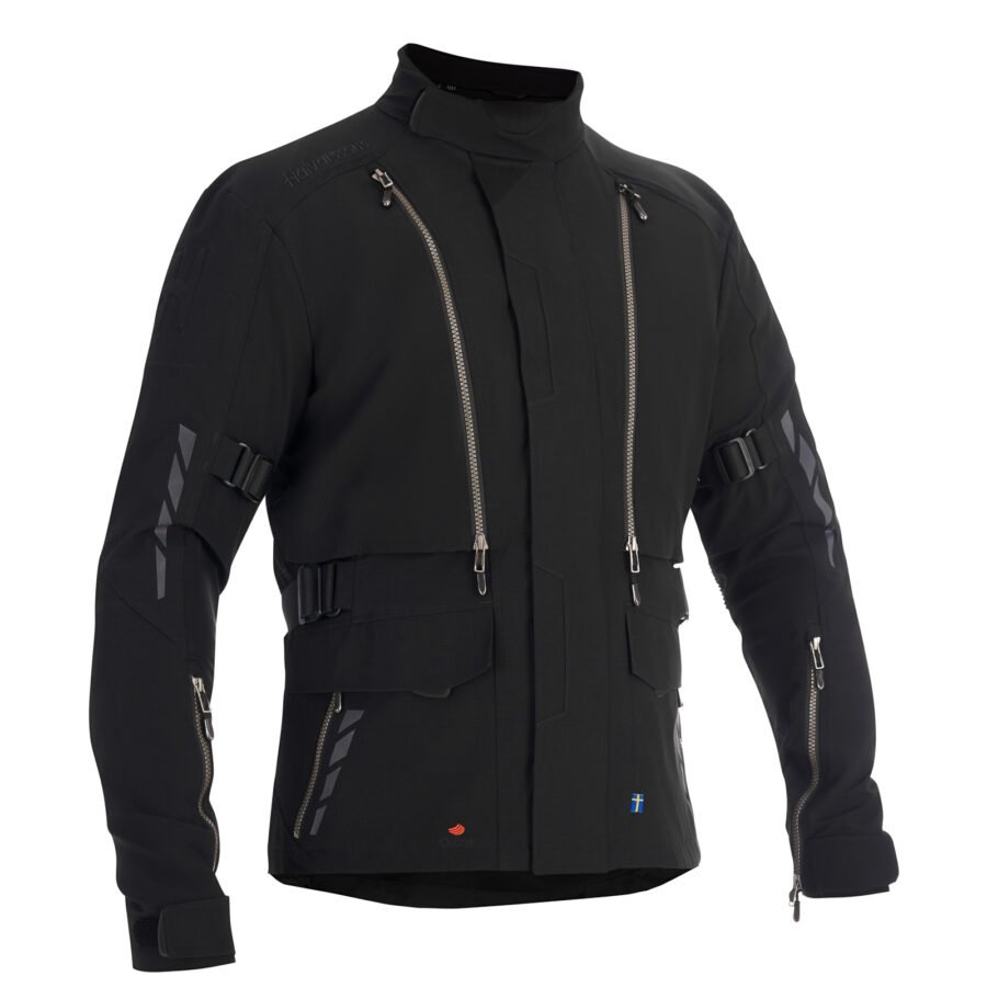 Halvarssons Textile jacket Vinvallen Black 52