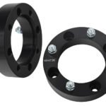 Bronco Wheel spacers ATV 1,5" (38mm) 4/136.5 M10 X 1.25mm pair Black
