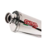 GPR Honda Dominator Nx 650 1988/01 EC-Approv. silencer with mid-full line Triova - Image 2