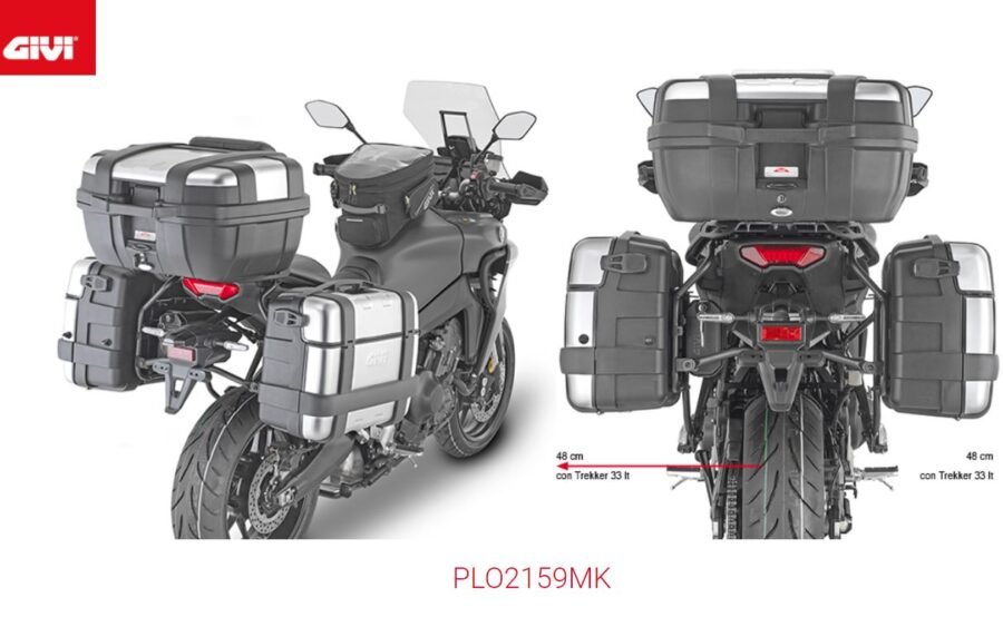 322-PLO2159MK.JPG GIVI TUB.PANN.HOLDER Tracer 9 21- - Image 1