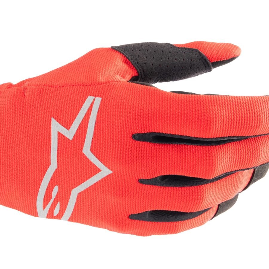Alpinestars Gloves Radar Mars Red Silver 2XL