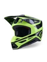 Alpinestars Helmet S-M3 Heat Fluo Yellow/Black XL