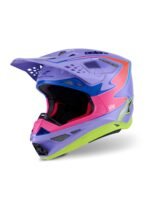 Alpinestars Helmet S-M10 JL R01 Purple/Fluo Pink/Fluo Yellow S