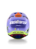 Alpinestars Helmet S-M10 JL R01 Purple/Fluo Pink/Fluo Yellow S - Image 2