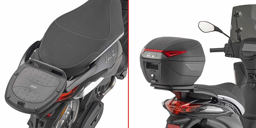 322-SR5623.jpg Givi Rear Rack Piaggio Liberty 50-125-150 '25 - Image 1