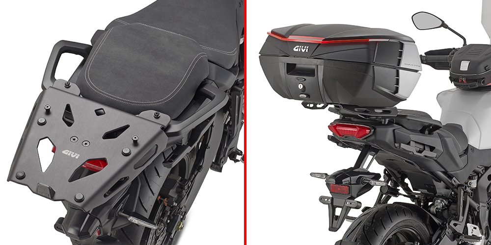 322-SRA2171.jpg Givi Specific Rack Yamaha Tracer 9GT GT+ '25 - Image 1
