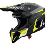 Airoh Helmet Wraaap Conquer Yellow matt