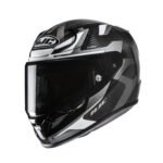 HJC Helmet RPHA 12 Carbon Xentra Black/White/Gray MC5