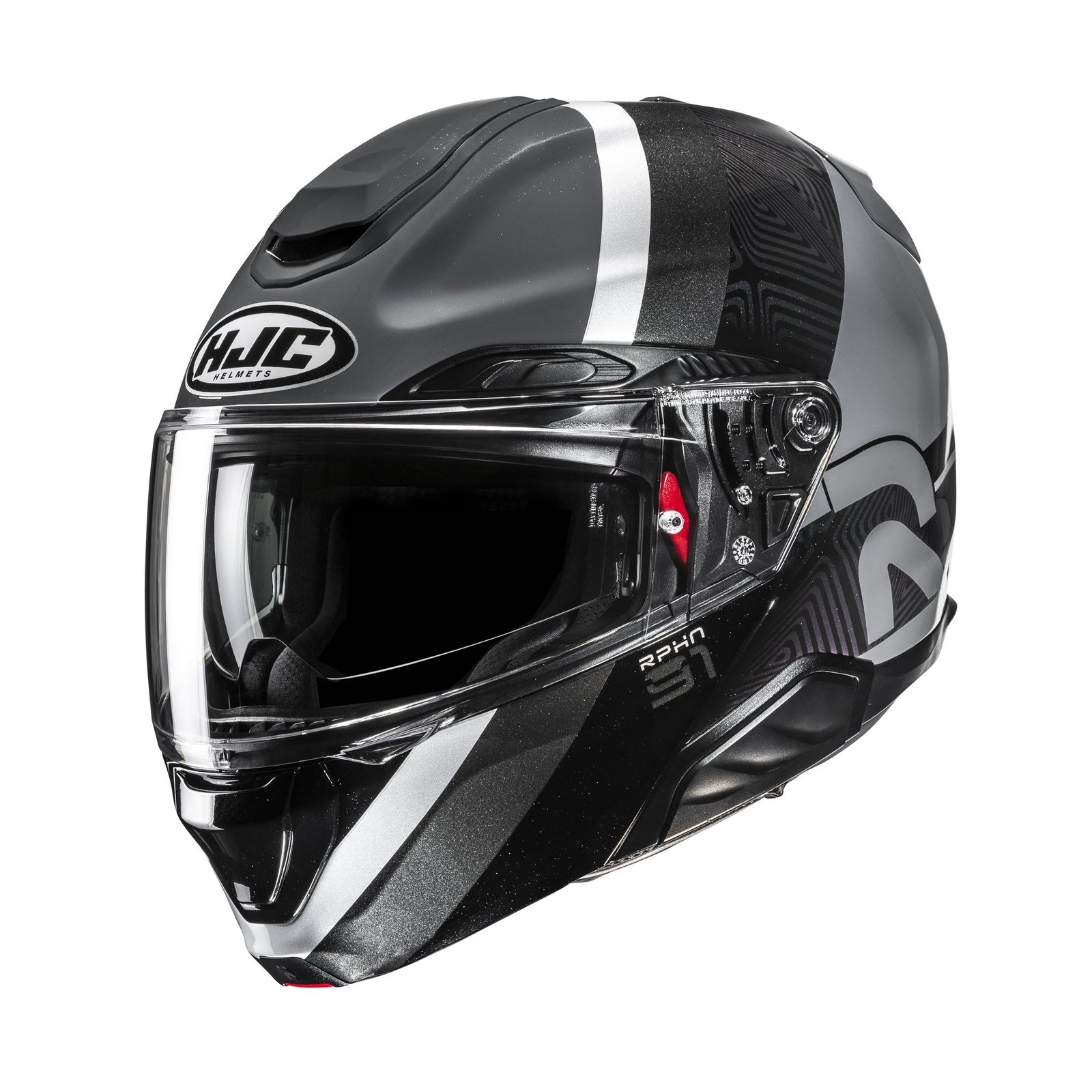 630-26013.jpg HJC Helmet RPHA 91 Fensh Gray/Black MC5 - Image 1