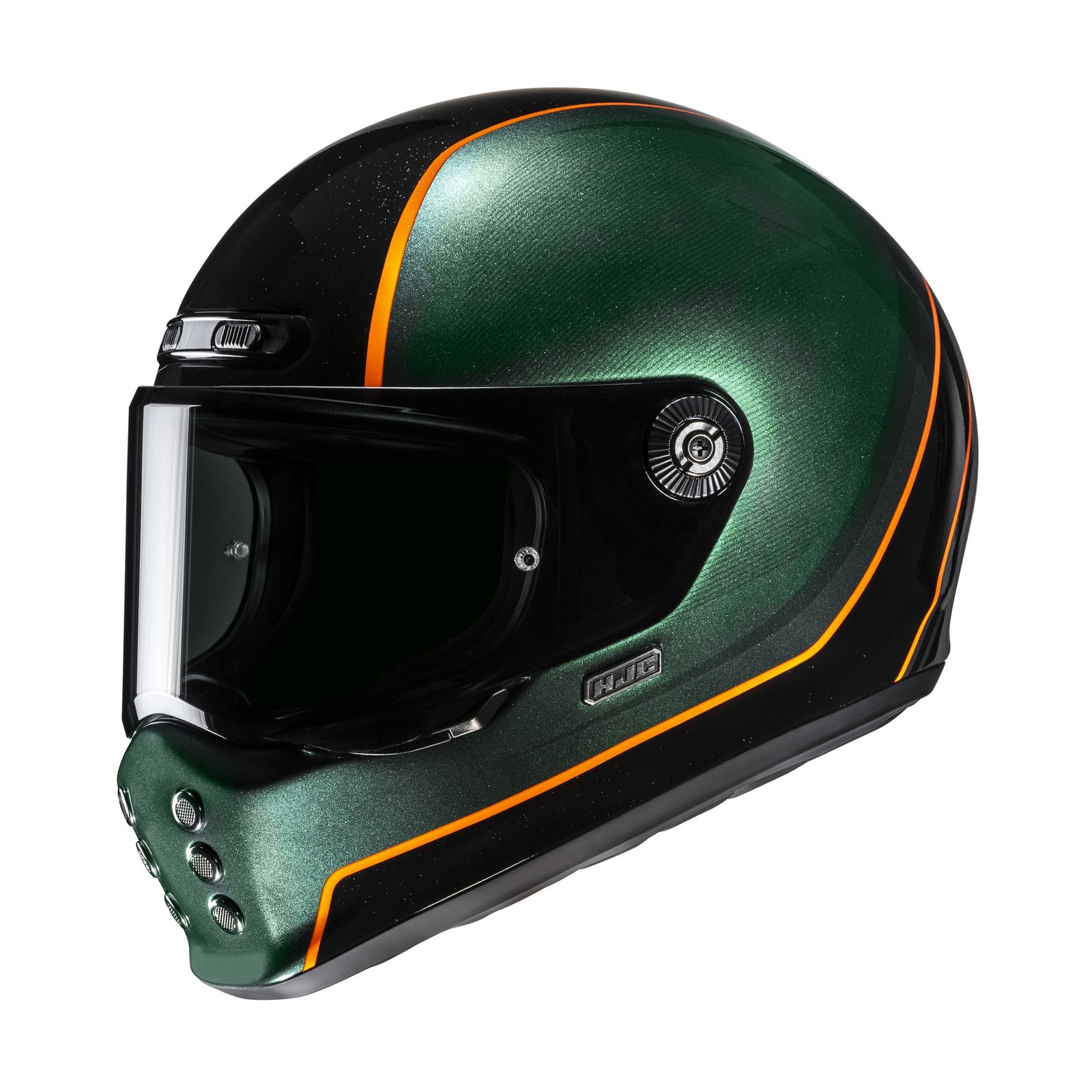 630-26021.jpg HJC Helmet V10 Hodu Green/Black MC47 - Image 1