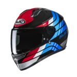 HJC Helmet C10 Hiper Black/Red/Blue MC21