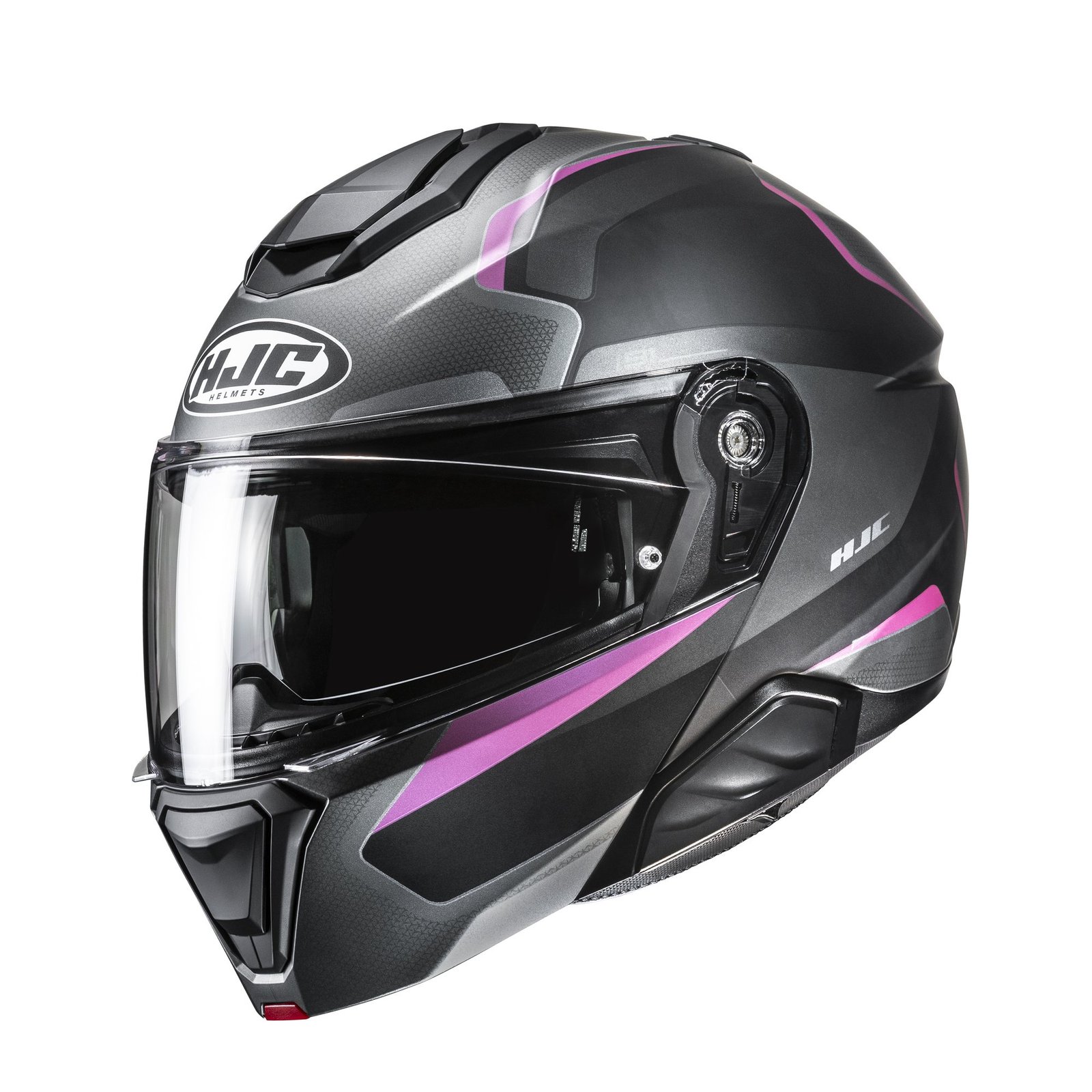 630-26039.jpg HJC Helmet i91 Felio Gray/Pink MC8SF - Image 1