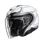 HJC Helmet F31 Bask White/Gray MC10