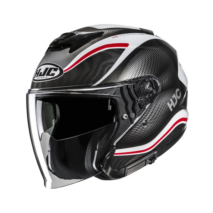 HJC Helmet i31 Depe Black/White/Red MC1