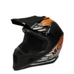 AMOQ Meteor V2 Helmet Axis Black/orange