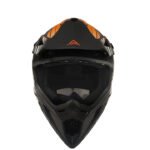 AMOQ Meteor V2 Helmet Axis Black/orange - Image 2