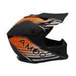 AMOQ Meteor V2 Helmet Axis Black/orange - Image 3